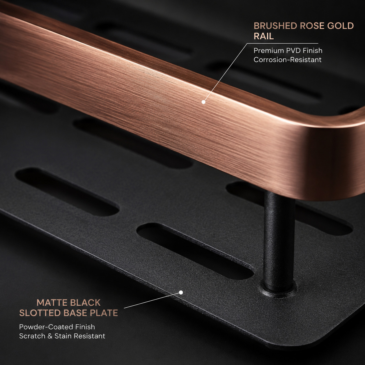 G-1231 ROSEGOLD ALUMINIUM SELF - Image 8