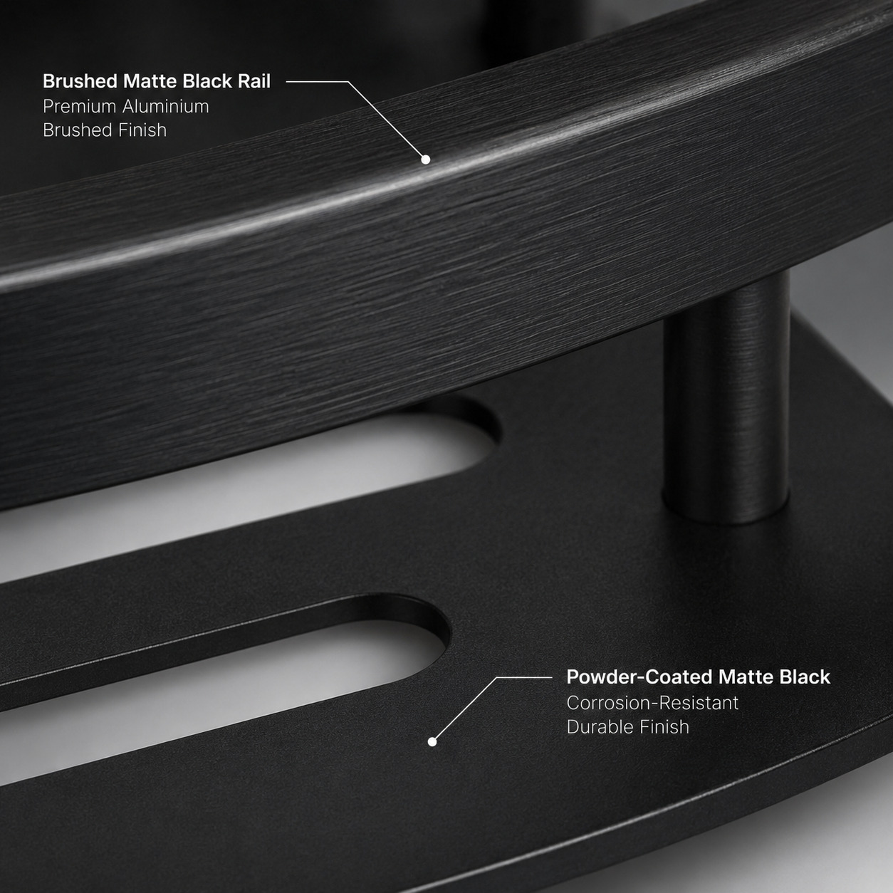 G-1233 BLACK ALUMINIUM CORNER - Image 5